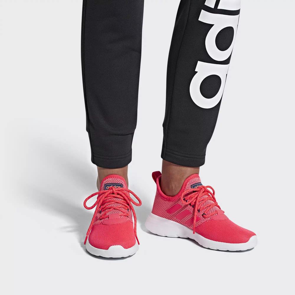 Adidas Lite Racer RBN Tenis Rojos Para Mujer (MX-18474)